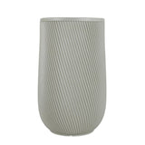 Textured Fiber Clay Planter- Green