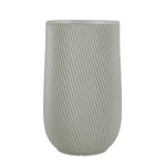 Textured Fiber Clay Planter- Green