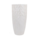 Textured Fiber Clay Planter- Off White