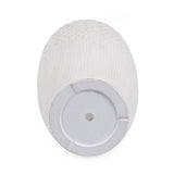 Textured Fiber Clay Planter- Off White