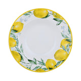 Lemon Lush Ceramic Serving Platter- Yellow, 22 cm