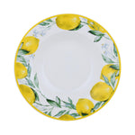 Lemon Lush Ceramic Serving Platter- Yellow, 22 cm