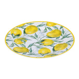Lemon Lush Ceramic Quarter Plate- Yellow, 20.5 cm