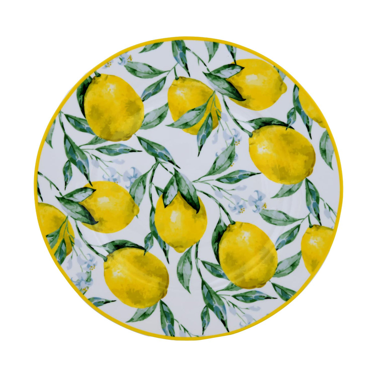 Lemon Lush Ceramic Dinner Plate- Yellow, 27 cm