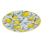 Lemon Lush Ceramic Dinner Plate- Yellow, 27 cm