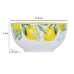Lemon Lush Ceramic Bowl- Yellow, 11.5 cm