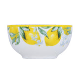 Lemon Lush Ceramic Bowl- Yellow, 11.5 cm