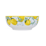 Lemon Lush Ceramic Serving Bowl- Yellow, 20.5 cm