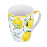 Lemon Lush Ceramic Coffee Mug- Yellow