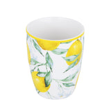Lemon Lush Ceramic Coffee Mug- Yellow