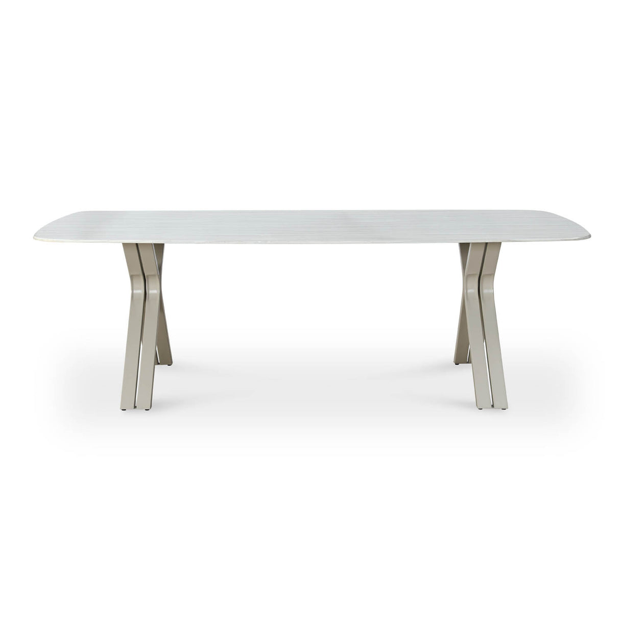 Titania 8 Seater Dining Set- Ivory