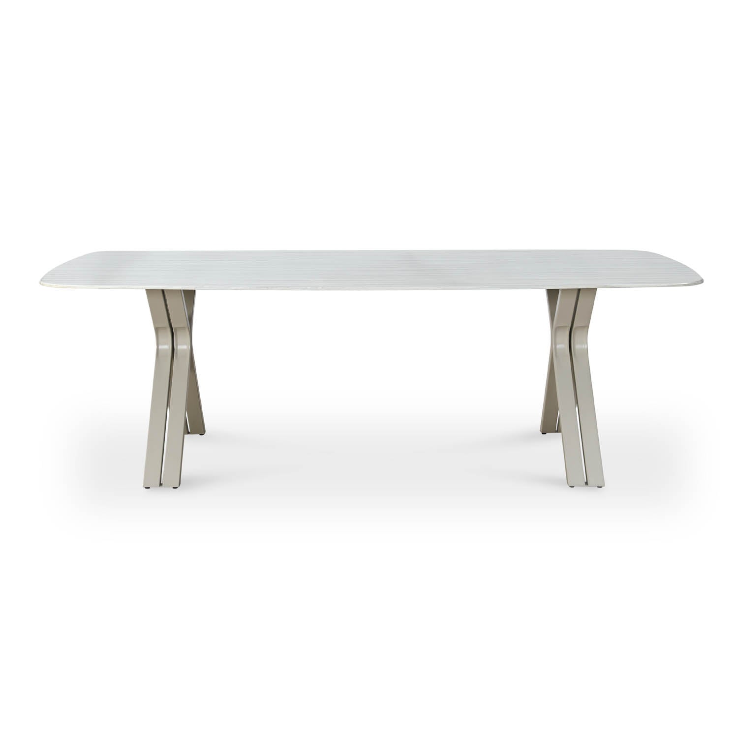 Titania 8 Seater Dining Set- Ivory