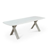 Titania 8 Seater Dining Set- Ivory