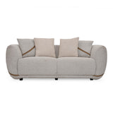 Ondina 2 Seater Fabric Sofa- Beige
