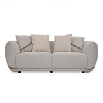 Ondina 2 Seater Fabric Sofa- Beige