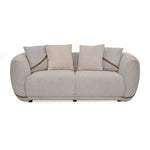 Ondina 2 Seater Fabric Sofa- Beige