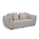 Ondina 2 Seater Fabric Sofa- Beige