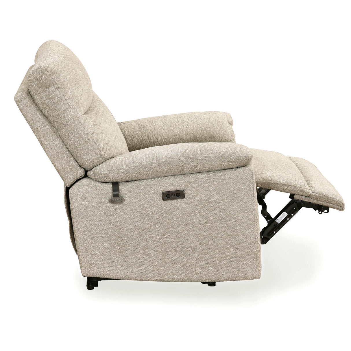 Wagner 1 Seater Electric Recliner Sofa- Beige