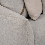 Ondina 2 Seater Fabric Sofa- Beige