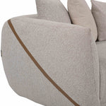 Ondina 2 Seater Fabric Sofa- Beige