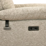 Wagner 1 Seater Electric Recliner Sofa- Beige