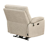 Wagner 1 Seater Electric Recliner Sofa- Beige