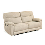 Wagner 3 Seater Electric Recliner Sofa- Beige