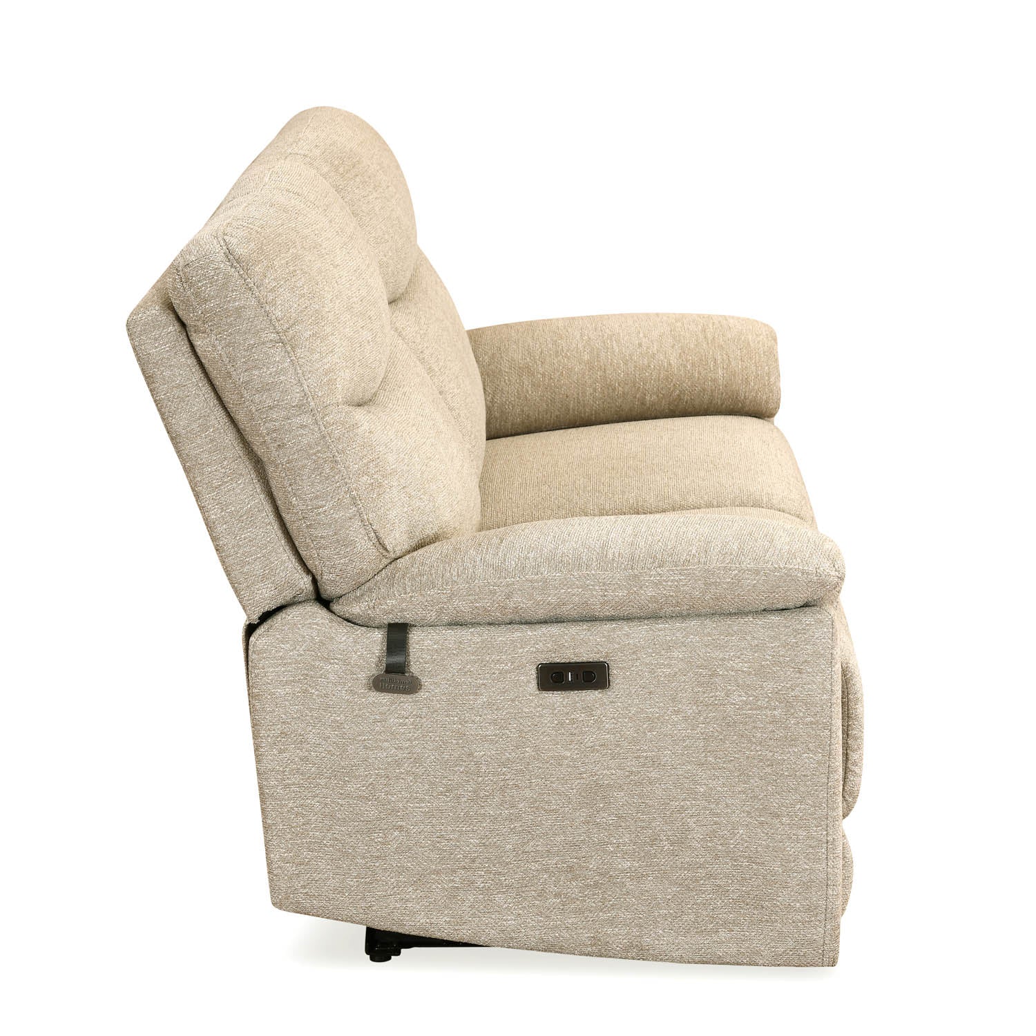 Wagner 3 Seater Electric Recliner Sofa- Beige