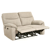 Wagner 2 Seater Electric Recliner Sofa- Beige