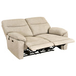 Wagner 2 Seater Electric Recliner Sofa- Beige