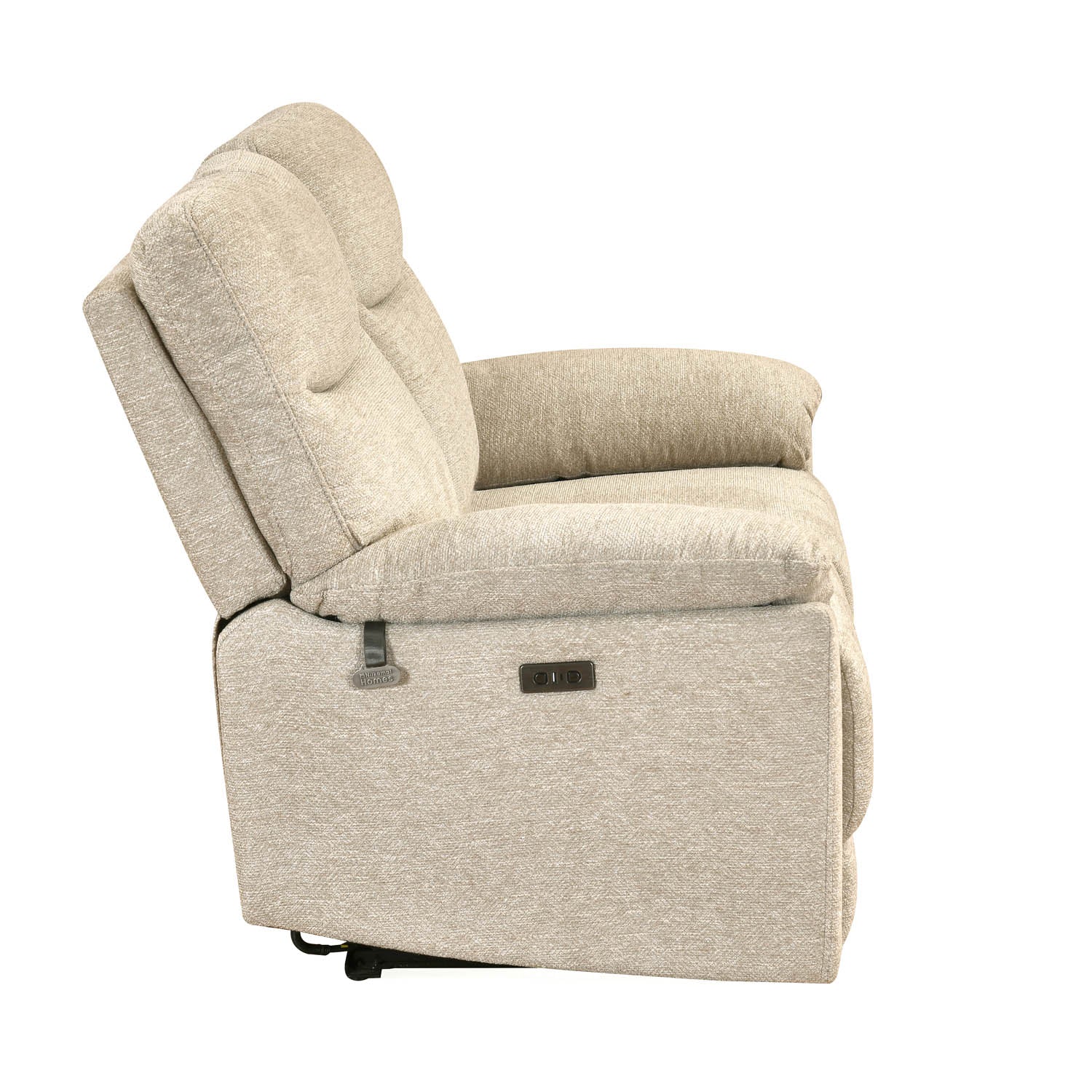 Wagner 2 Seater Electric Recliner Sofa- Beige