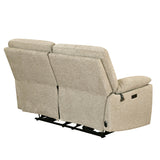 Wagner 2 Seater Electric Recliner Sofa- Beige