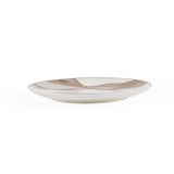 36 Pieces Swirl Porcelain Dinner Set- White and Gold
