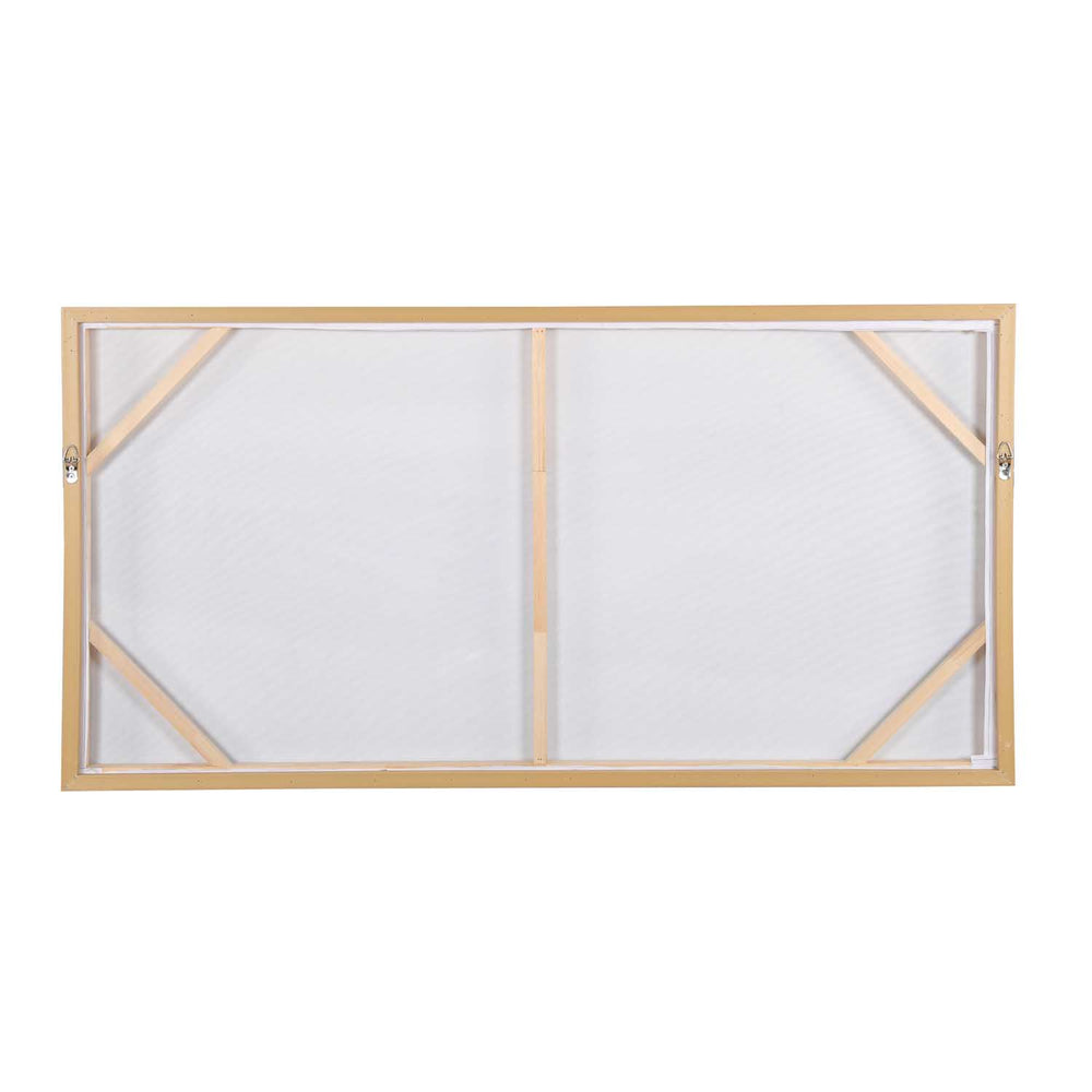 Sunset View Canvas Wall Painting- Multicolor