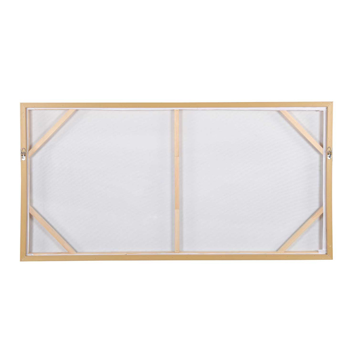Winter Fog Canvas Wall Painting- Multicolor