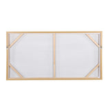 Winter Fog Canvas Wall Painting- Multicolor