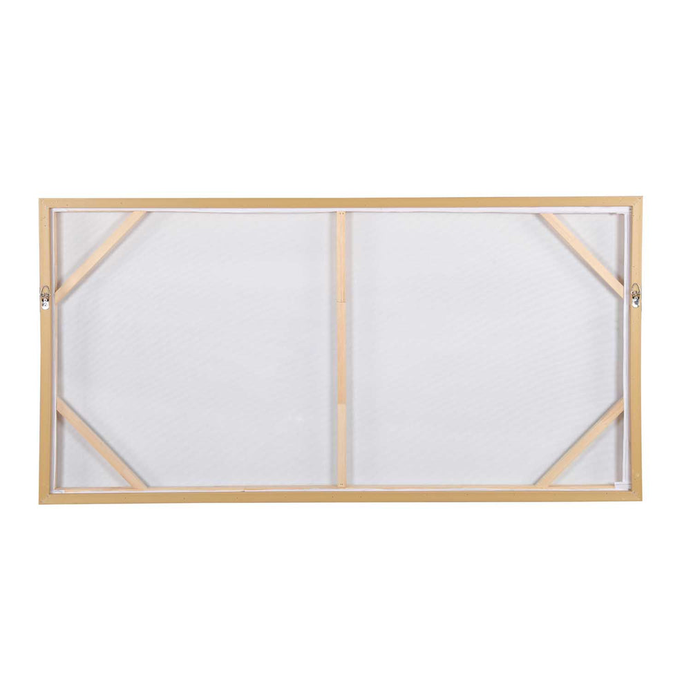 Winter Fog Canvas Wall Painting- Multicolor