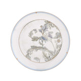 38 Pieces Leafora Porcelain Dinner Set- White and Blue