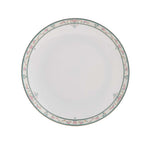 38 Pieces Florim Porcelain Dinner Set- White and Green