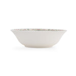 38 Pieces Florim Porcelain Dinner Set- White and Green