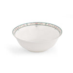 38 Pieces Florim Porcelain Dinner Set- White and Green