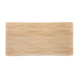 6 Seater Trava Marble Dining Set with Quado Base and Linzy Chairs- Travertine