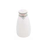 38 Pieces Florim Porcelain Dinner Set- White and Green