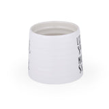 Life Is Short Make It Sweet Printed 420 ml Ceramic Coffee Mug- White