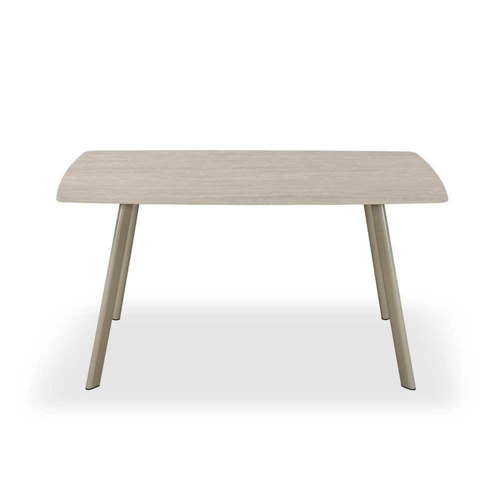 Glenview 6 Seater Travertine Dining Set- Beige