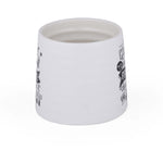 Be Kind Printed 420 ml Ceramic Coffee Mug- White