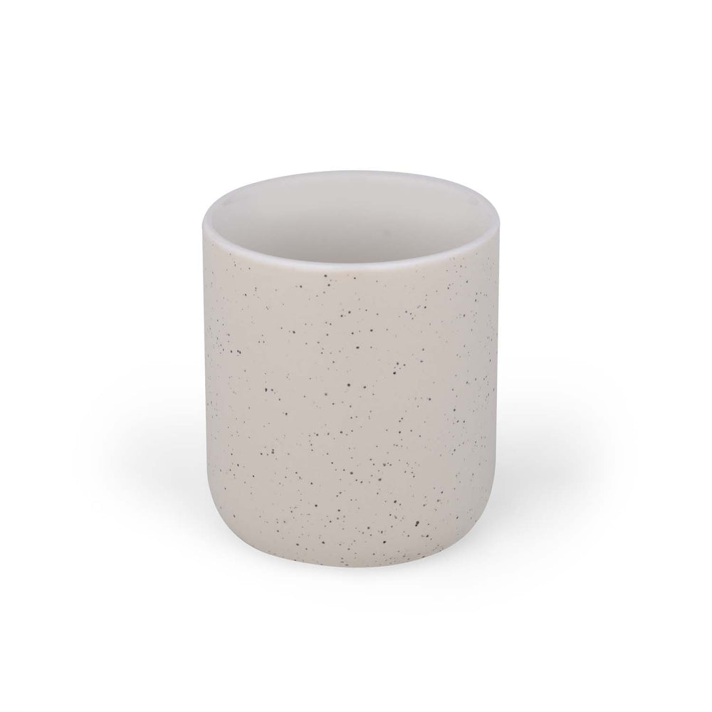 Speckled 350 ml Ceramic Coffee Mug with Rope Handle- Mint
