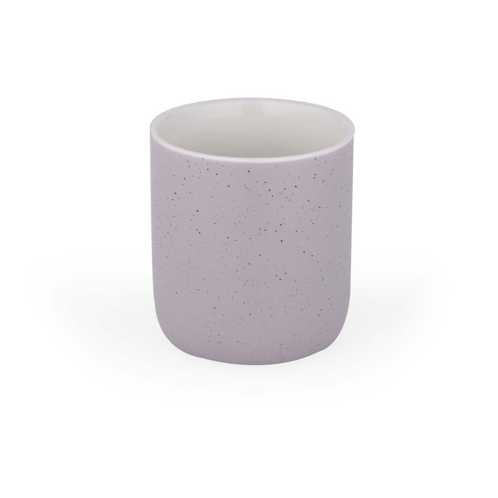 Speckled 350 ml Ceramic Coffee Mug with Rope Handle- Grey