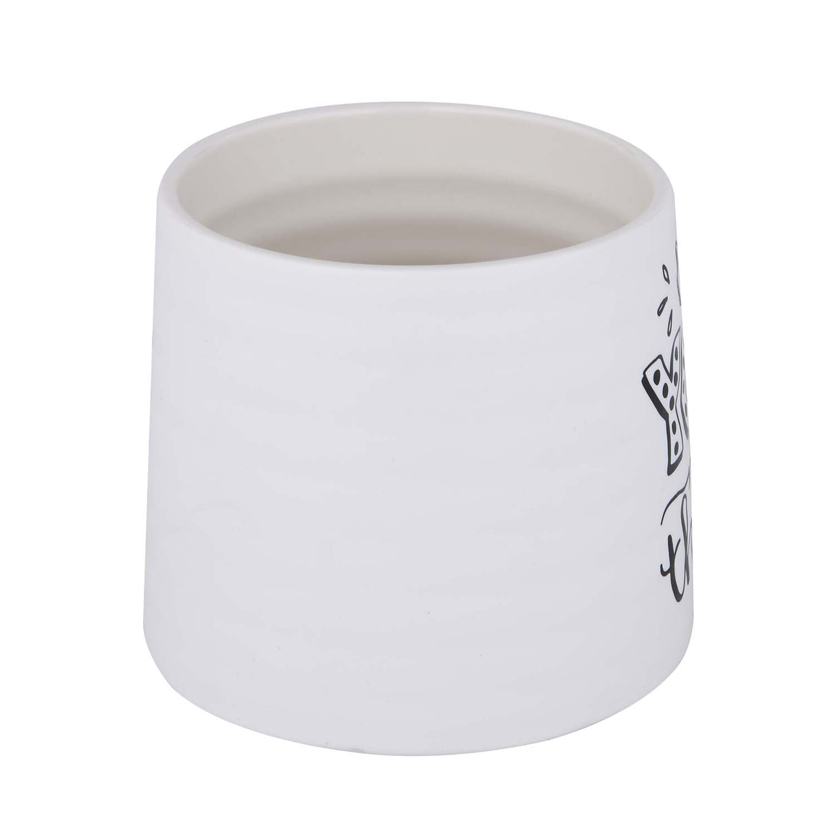 Be You Not Them Printed 420 ml Ceramic Coffee Mug- White