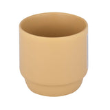 Good Mood Every Day Polaroid Printed 350 ml Ceramic Coffee Mug- Yellow